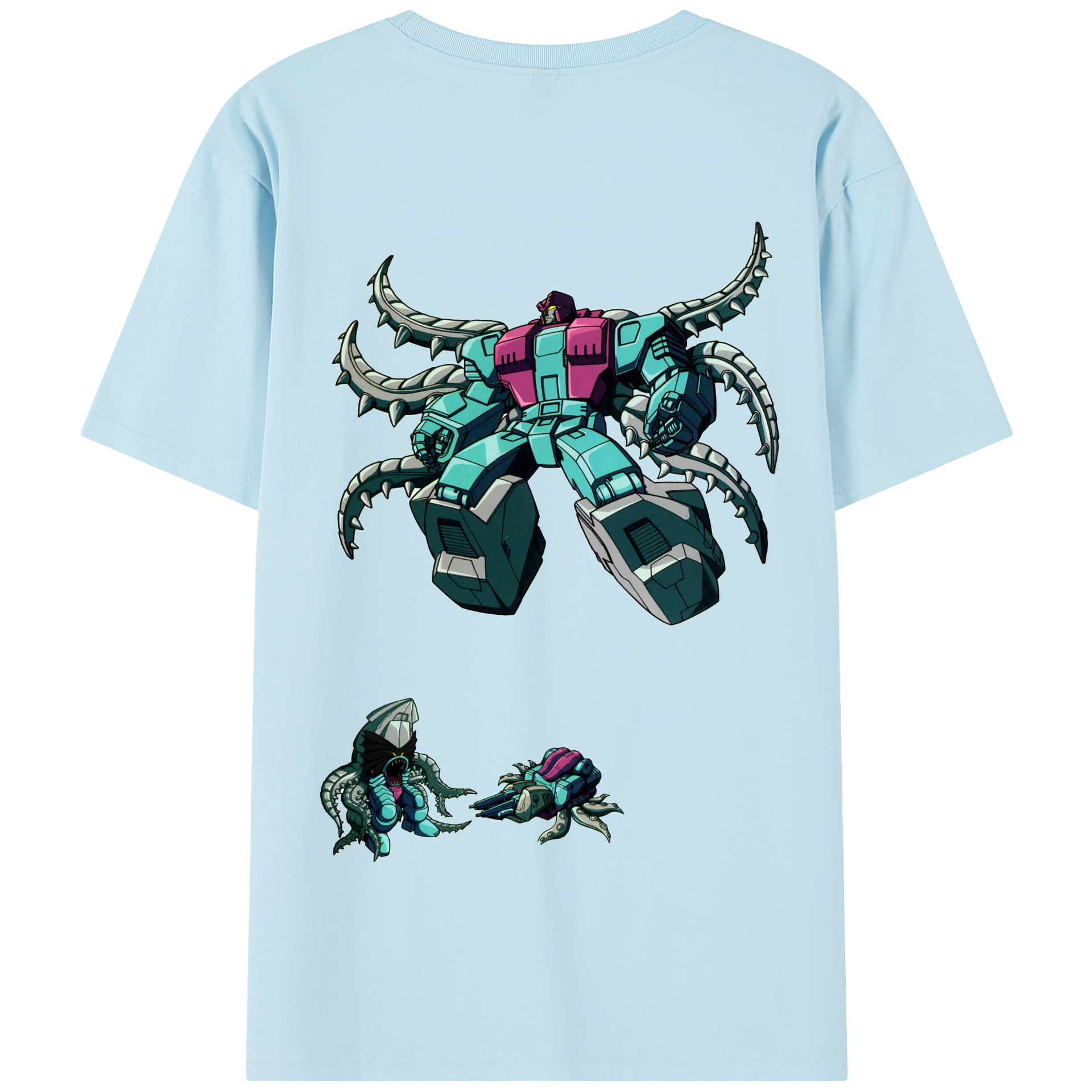 （画像用）  綿100％半袖Tシャツ（背面プリント）